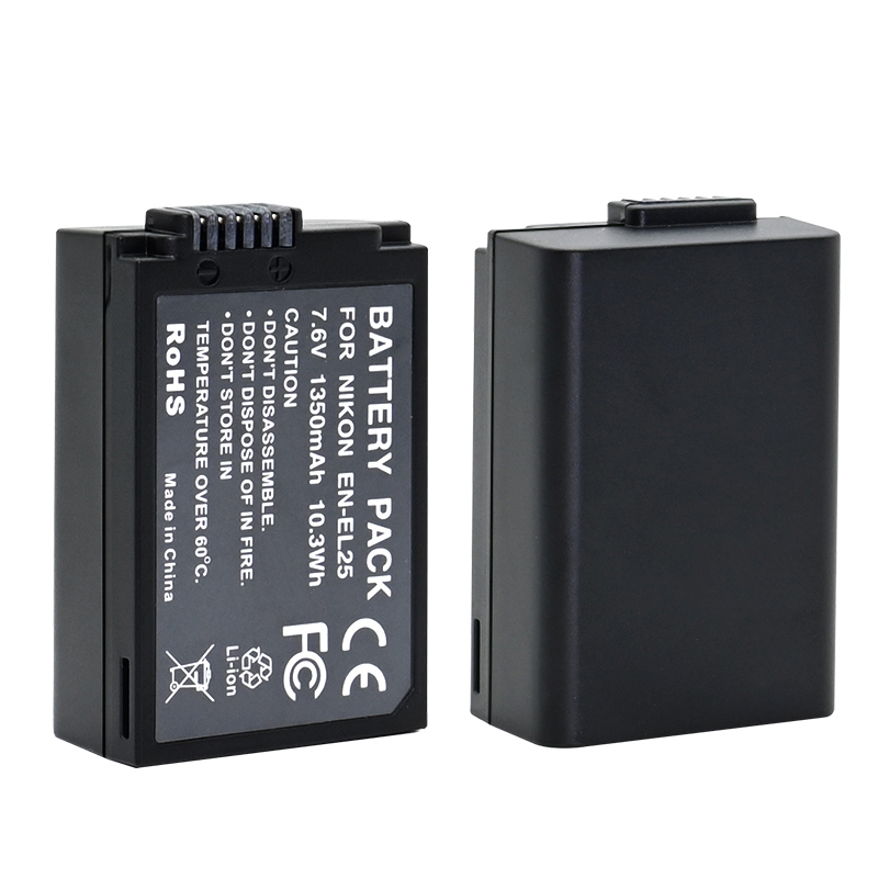相機電池EN-EL25適用Nikon尼康Z50 Z30 ZFC微單電池充電器套裝配件 Z fc全解碼復古無反enel25電板配件